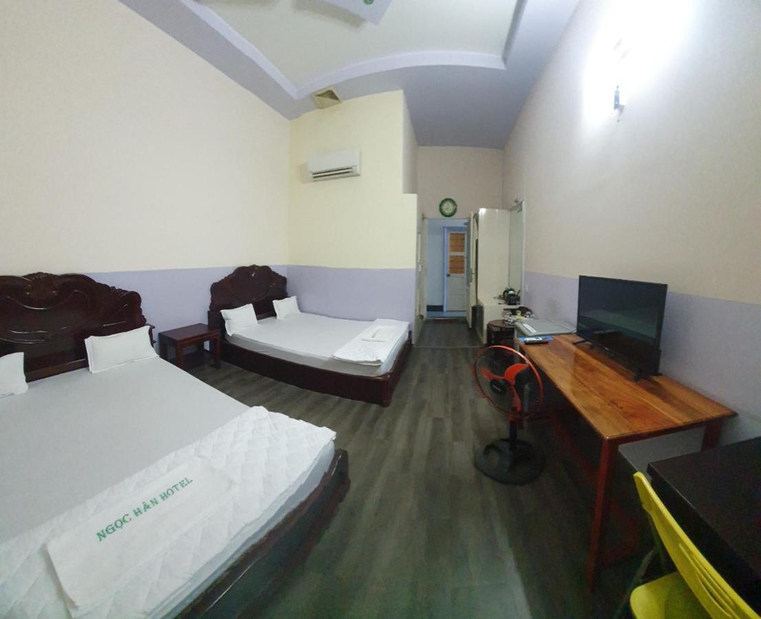 Khách Sạn Ngọc Hân Ap Vinh Phu Exterior foto