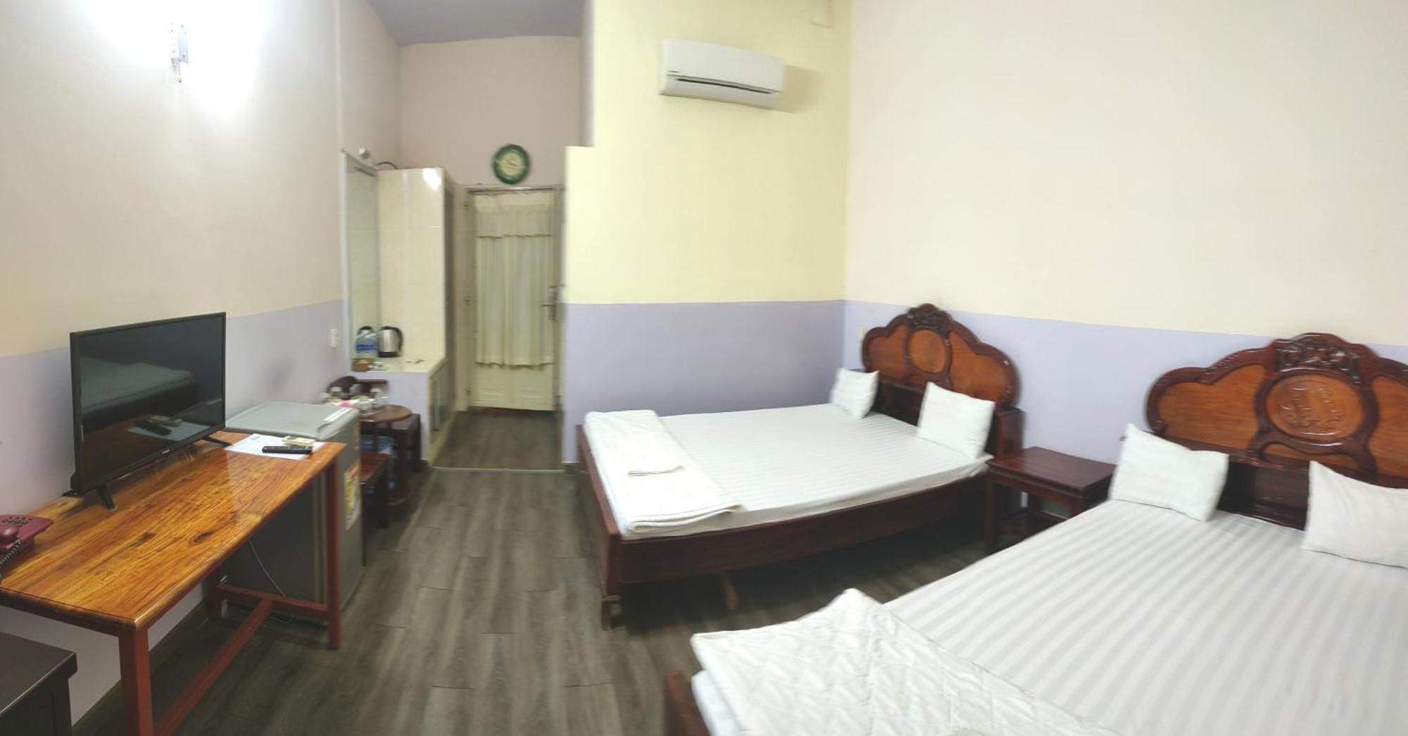 Khách Sạn Ngọc Hân Ap Vinh Phu Exterior foto