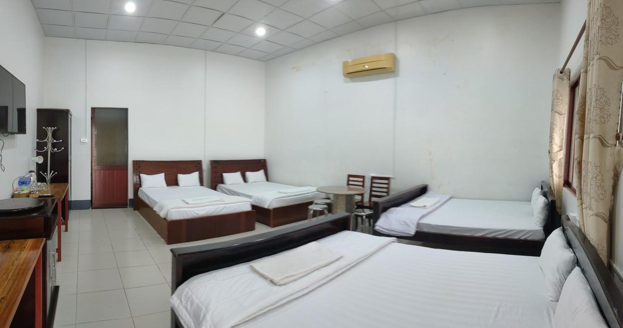 Khách Sạn Ngọc Hân Ap Vinh Phu Exterior foto